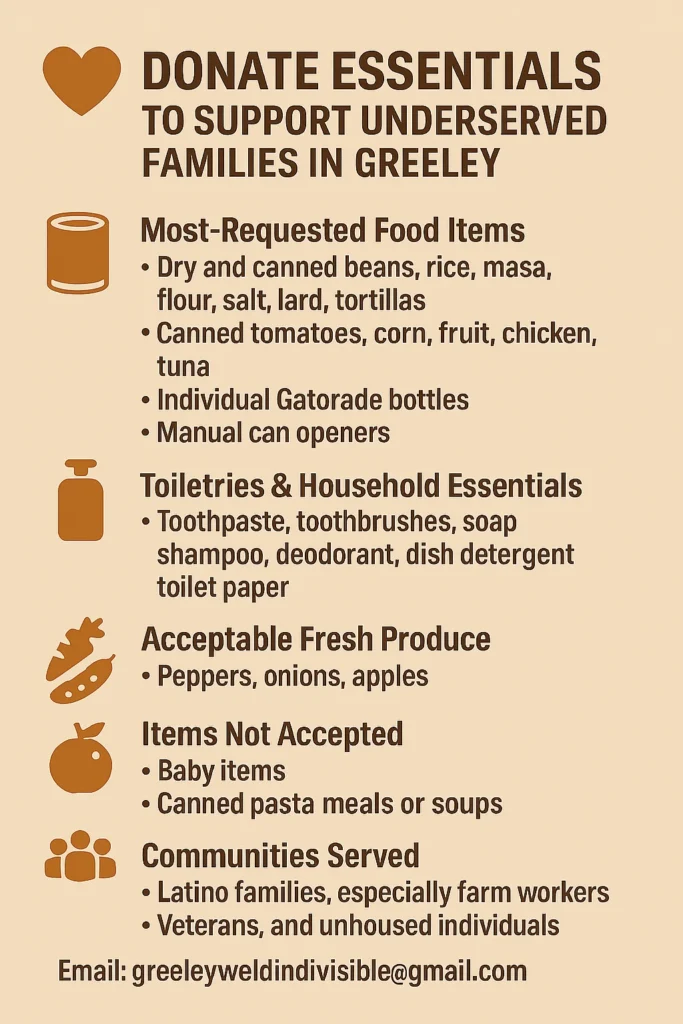 food drive poster