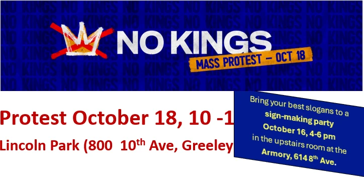 No Kings - October 18th
